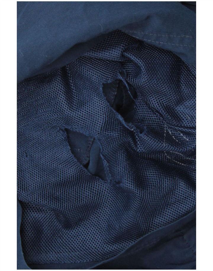 Pantaloncini sportivi Adidas Climalite da uomo medi in poliestere blu navy