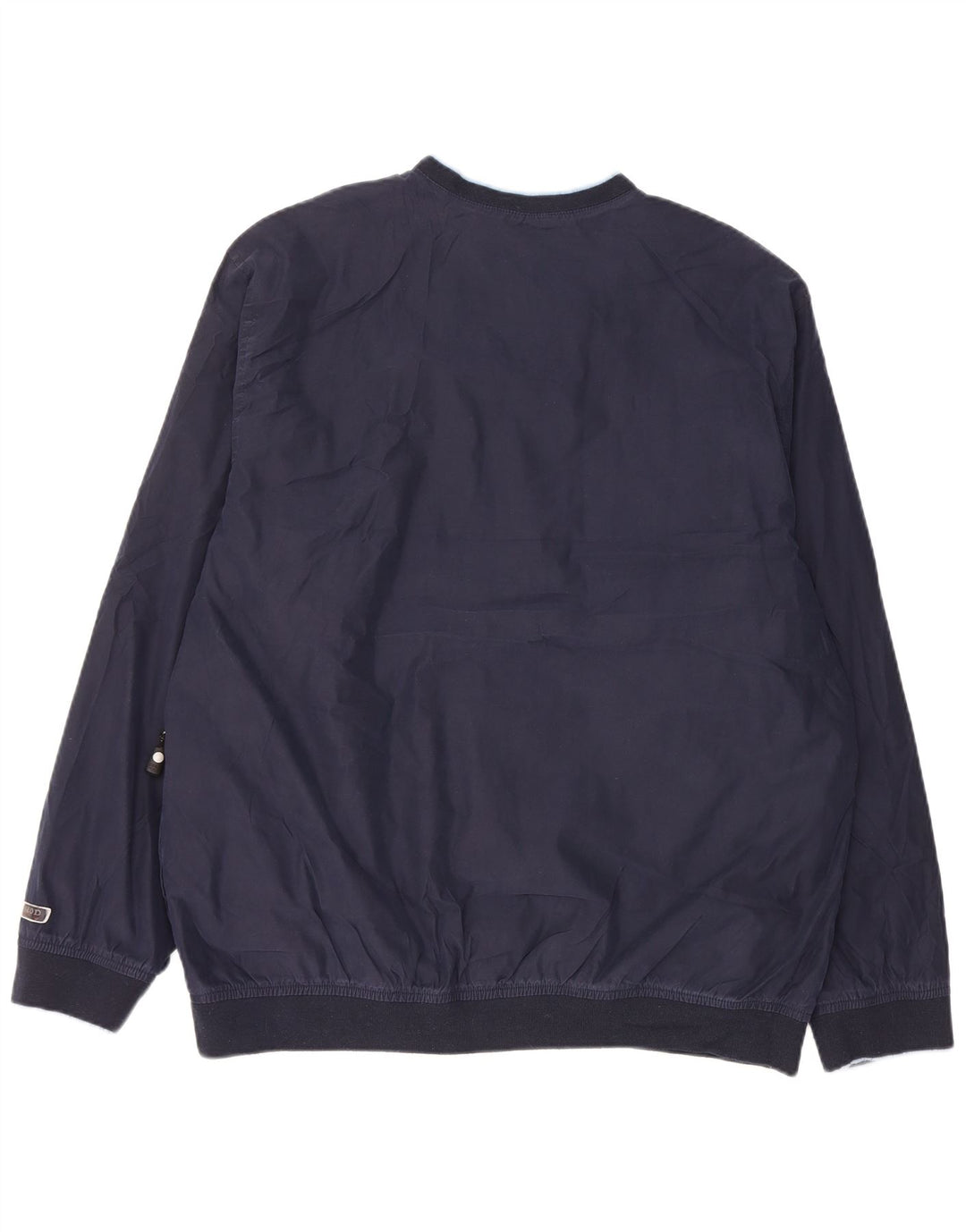 Izod Mens Pullover Tracksuit Top XL Navy Blue Polyester