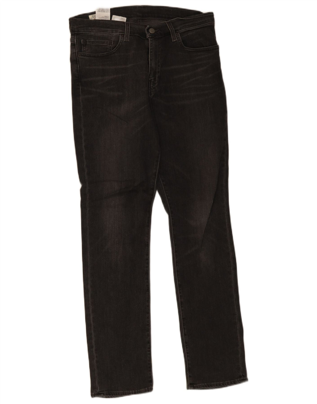 Levi's Mens 511 Slim Jeans W32 L32 Black Cotton