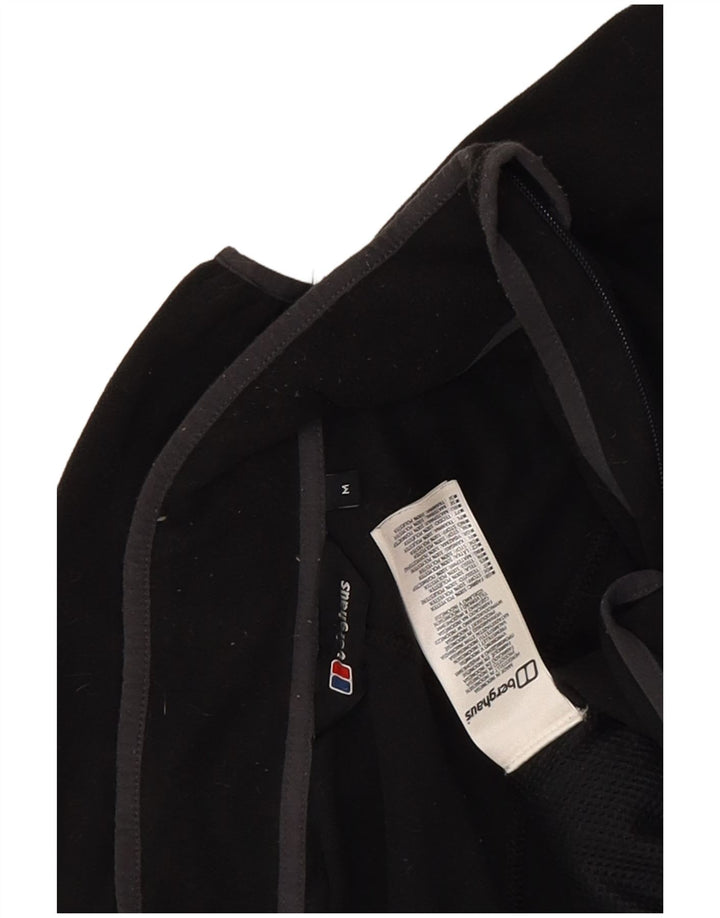 Berghaus Mens Fleece Jacket UK 38 Medium Black Polyester