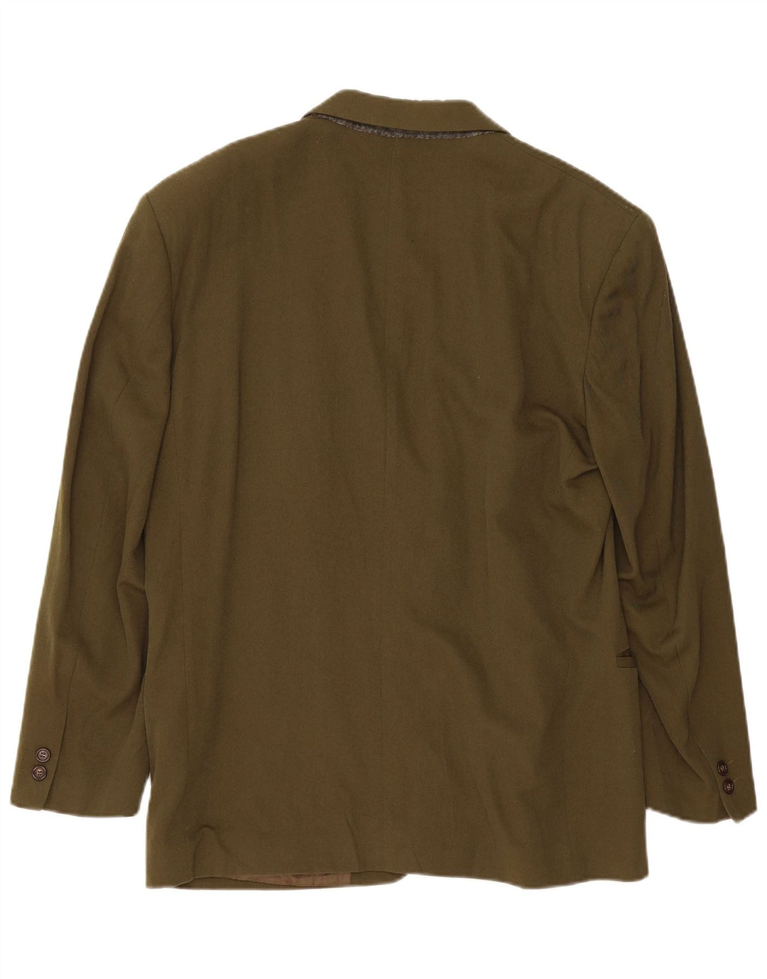 Byblos Herre 2-knaps blazerjakke IT 50 Large Khaki Wool
