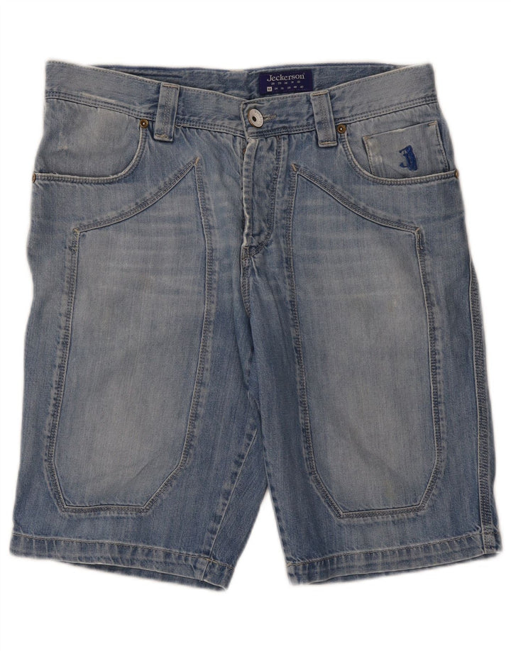 Jeckerson Herre Denim Shorts W33 Medium Blue