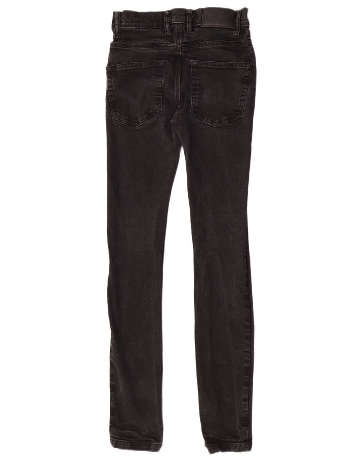 French Connection Mens Slim Jeans W28 L32 Black Cotton