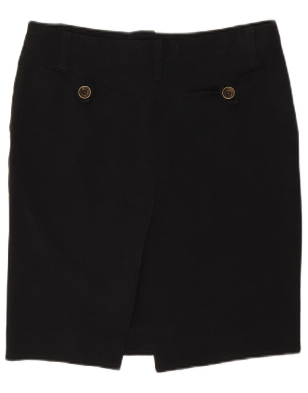 Liu Jo Damen Bleistiftrock W26 Small Schwarz Polyester