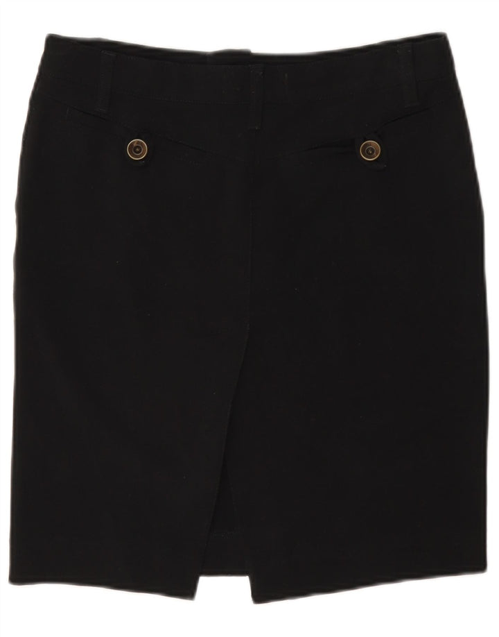 Liu Jo Womens Pencil Skirt W26 Small Black Polyester