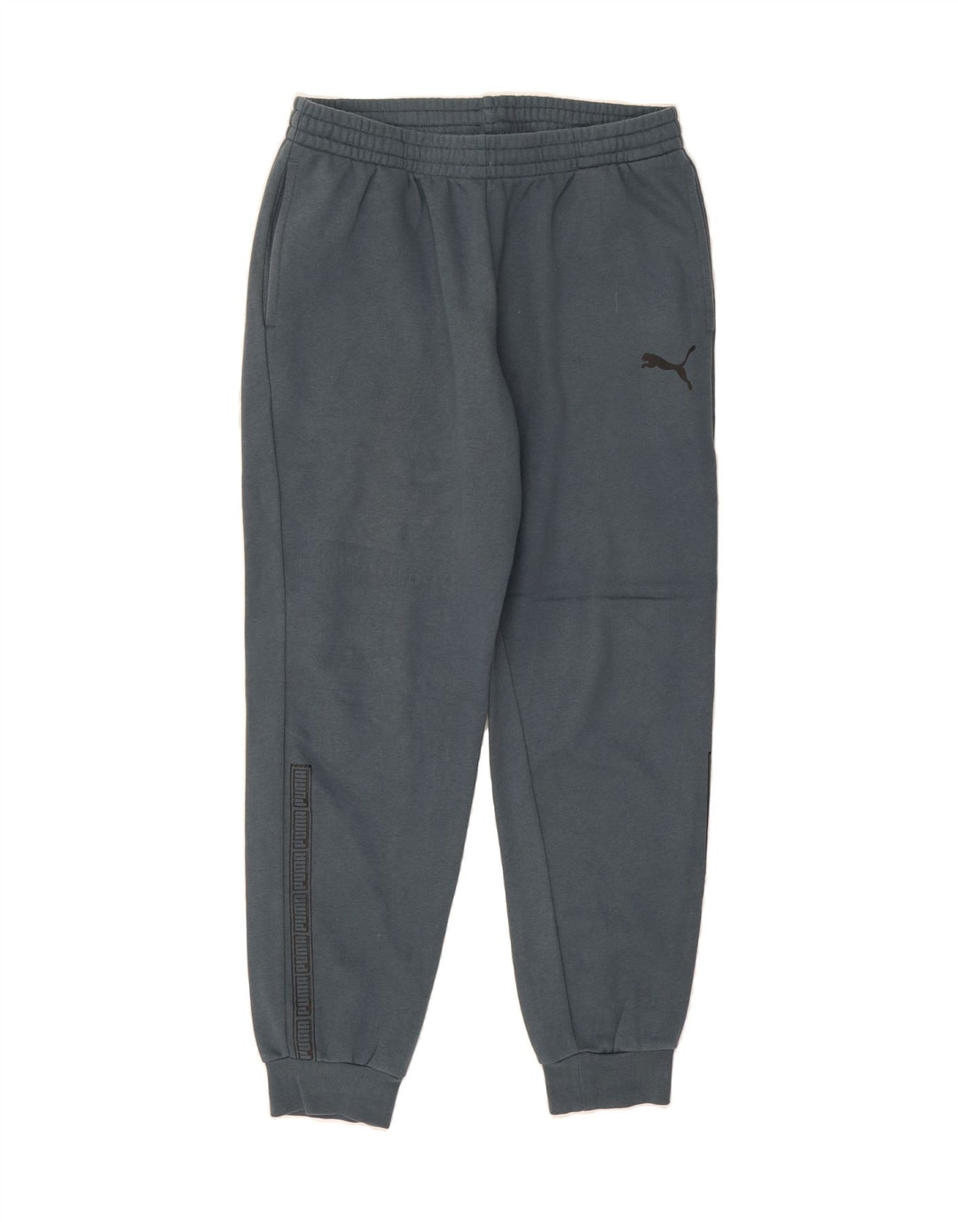 PUMA Mens Graphic Tracksuit Trousers Joggers Large Grey Vintage Puma and Second-Hand Puma from Messina Hembry 