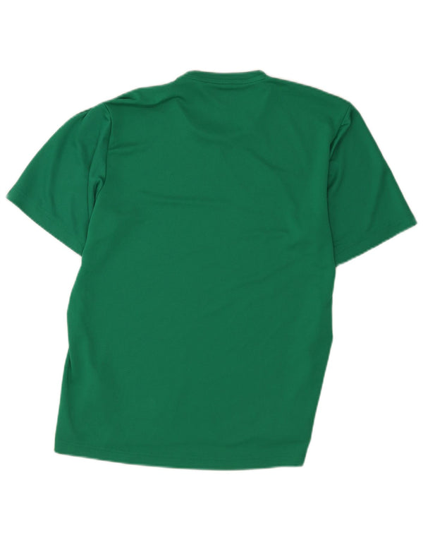 Adidas Mens Climalite T-Shirt Top Medium Green Polyester