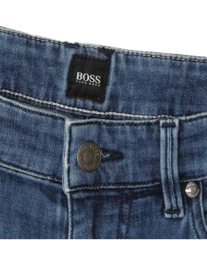 Hugo Boss Slim Jeans til mænd W30 L32 Blå