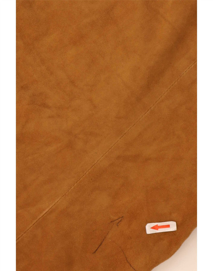 Borgo Antico Dame Ruskindsjakke IT 48 XL Beige Læder