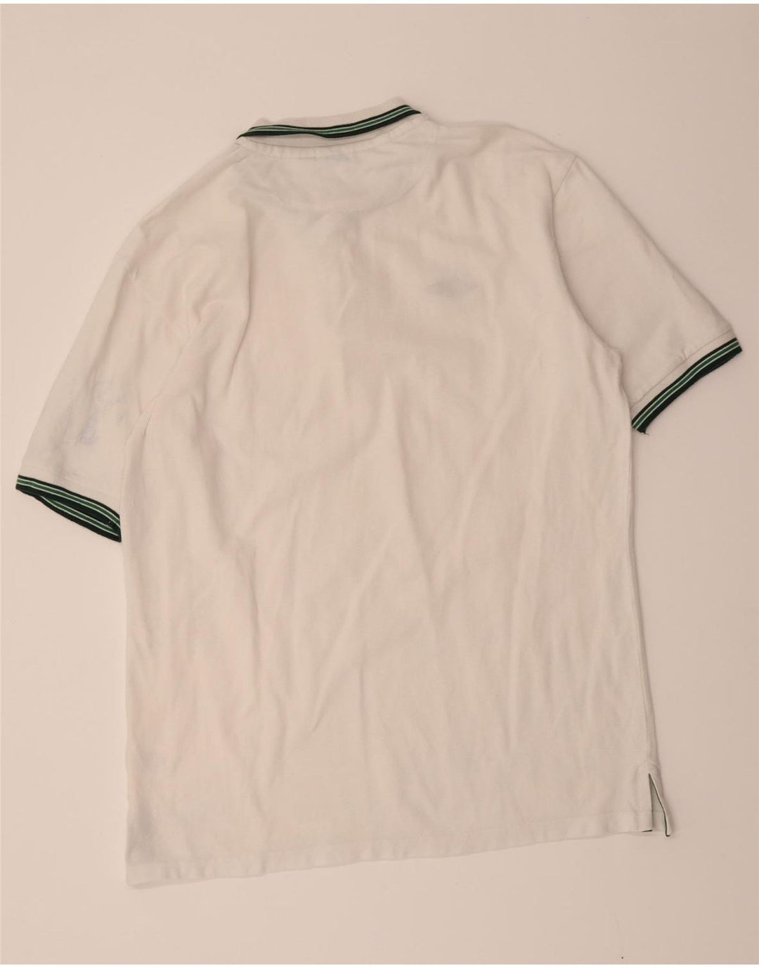 UMBRO Mens Polo Shirt 3XL White Cotton Vintage Umbro and Second-Hand Umbro from Messina Hembry 