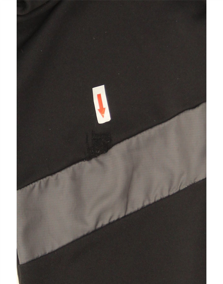 Adidas Womens Tracksuit Trousers UK 12 Medium  Black Colourblock Polyester