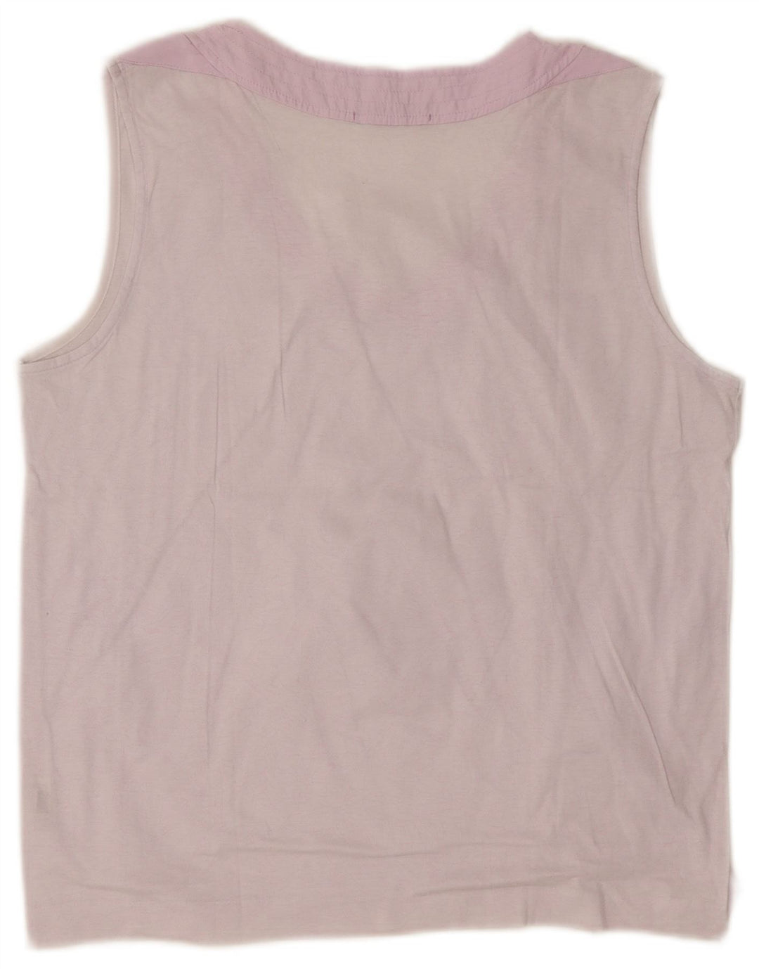 Fila Womens Vest Top US 12 Large Purple Cotton