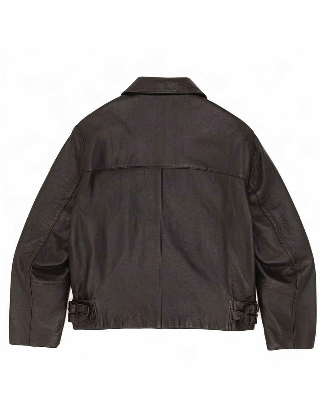 Vintage herre læderjakke UK 42 XL Sort
