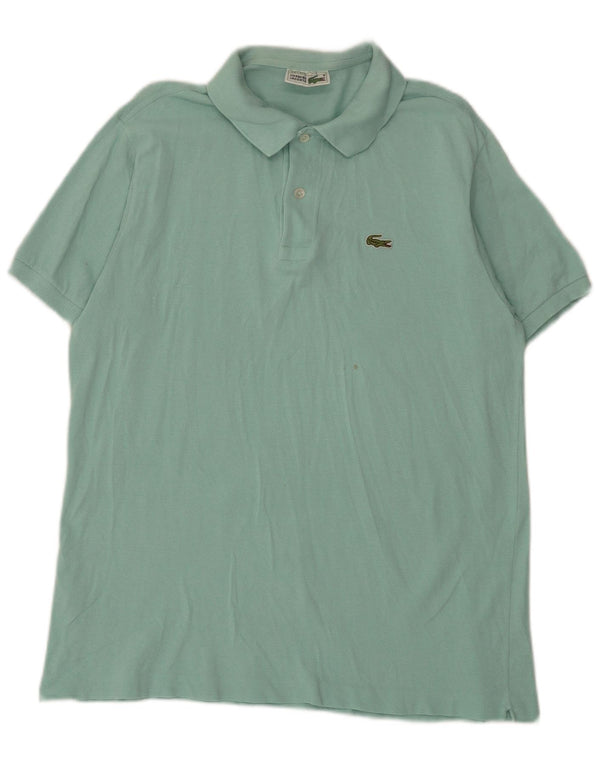 Polo da uomo Lacoste taglia 6 XL in cotone verde