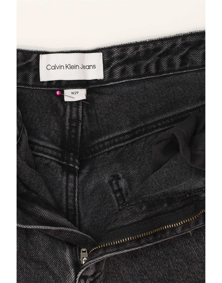 Calvin Klein Womens Straight Jeans W29 L31 Grey