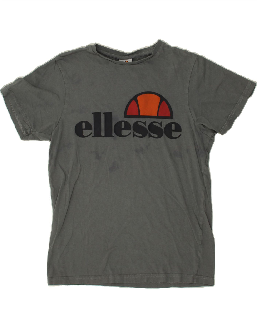 ELLESSE Mens Graphic T-Shirt Top Small Grey Vintage Ellesse and Second-Hand Ellesse from Messina Hembry 