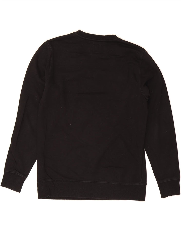 VANS Mens Graphic Sweatshirt Jumper XS Black Vintage Vans and Second-Hand Vans from Messina Hembry 