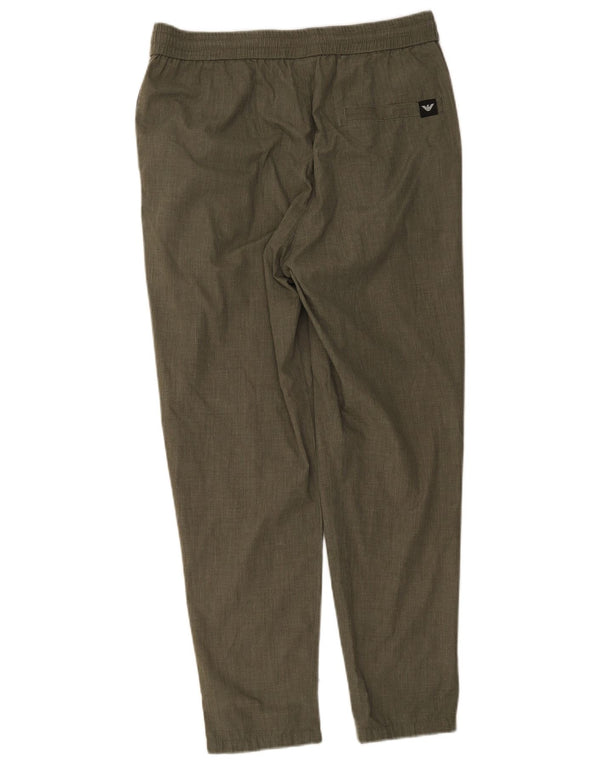 Emporio Armani muške sužene chino hlače IT 48 Srednje W32 L28 Kaki