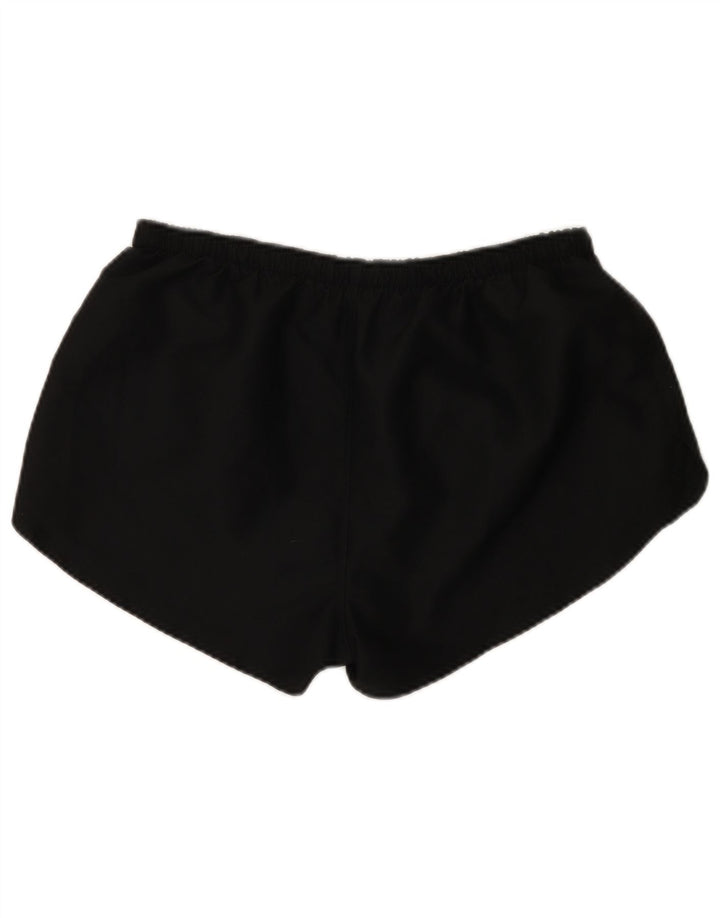 Asics Womens Sport Shorts UK 14 Large Black Polyester