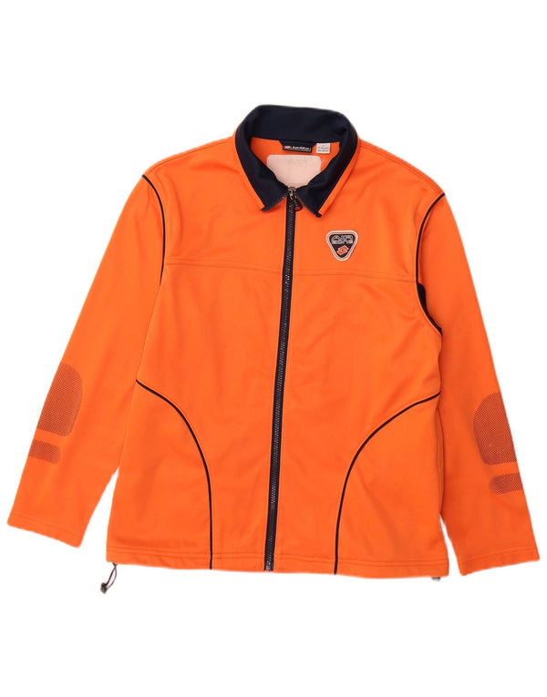Lotto Veste de Survêtement Garçon 13-14 Ans Large Orange Colourblock