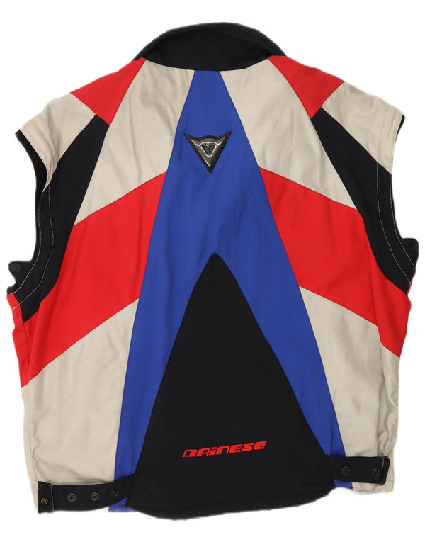 Πολύχρωμο Colourblock Dainese Mens Graphic Biker Gilet IT 56 XL