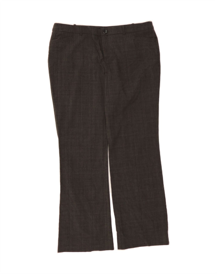 MOSSIMO Womens Bootcut Casual Trousers US 16 2XL W40 L32 Grey Check Vintage Mossimo and Second-Hand Mossimo from Messina Hembry 
