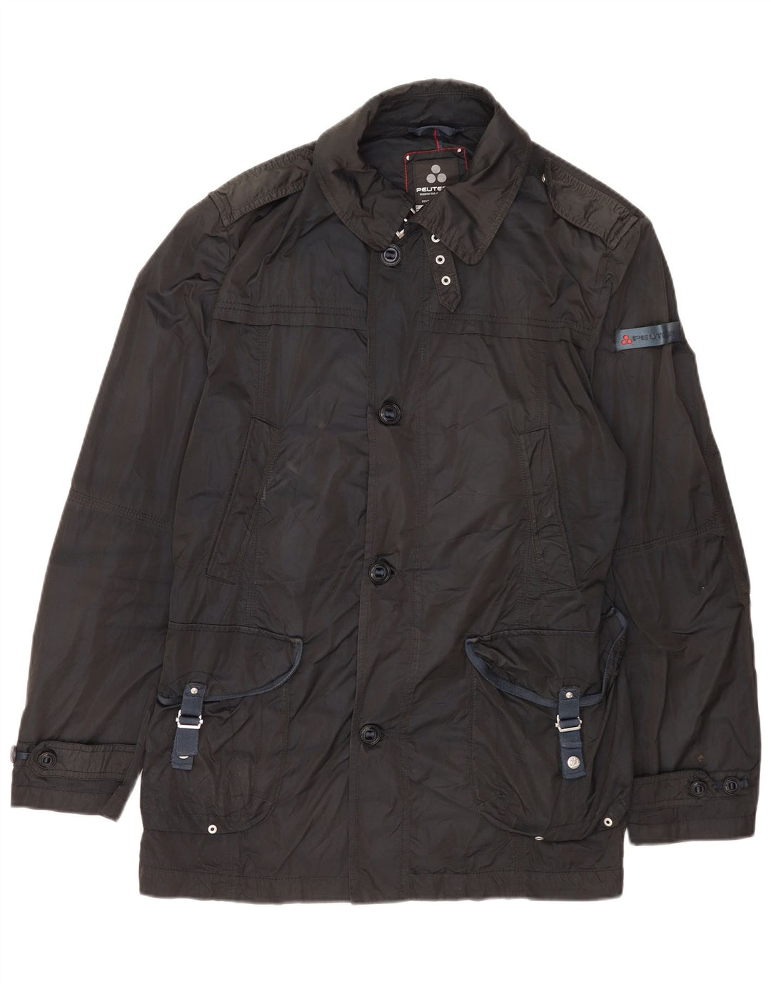 Giacca militare da uomo PEUTEREY EU 54 2XL Poliestere nero