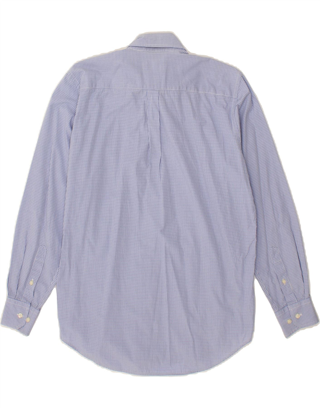BEST COMPANY Mens Classic Fit Shirt Small Blue Gingham Vintage Best Company and Second-Hand Best Company from Messina Hembry 