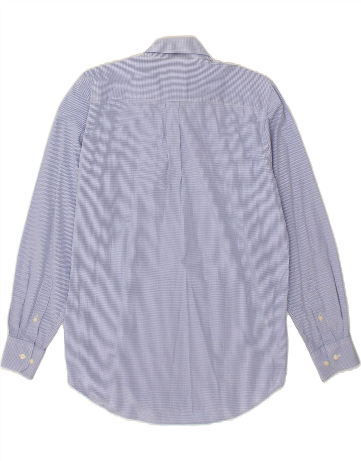 BEST COMPANY Mens Classic Fit Shirt Small Blue Gingham Vintage Best Company and Second-Hand Best Company from Messina Hembry 