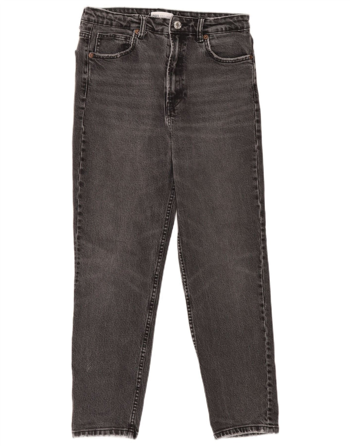 Zara Womens Tapered Jeans EU 40 Medium W30 L26 Grey