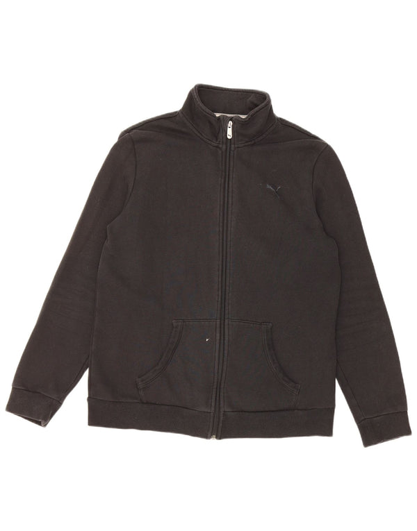 Giacca da tuta da donna Puma UK 14 grande cotone nero