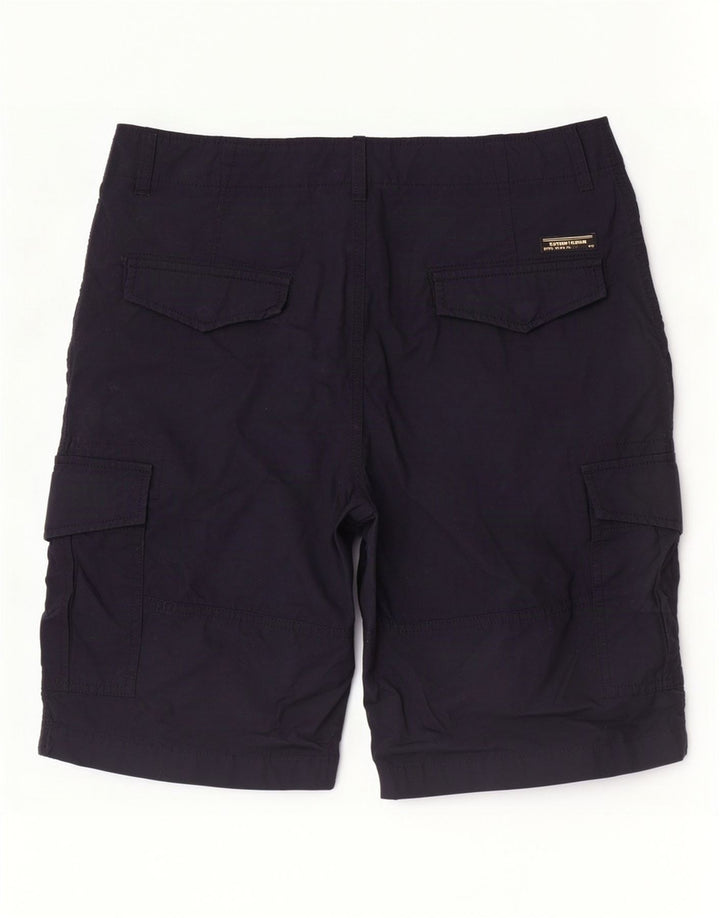 Superdry Herre Cargo Shorts W32 Medium Marineblå Bomuld