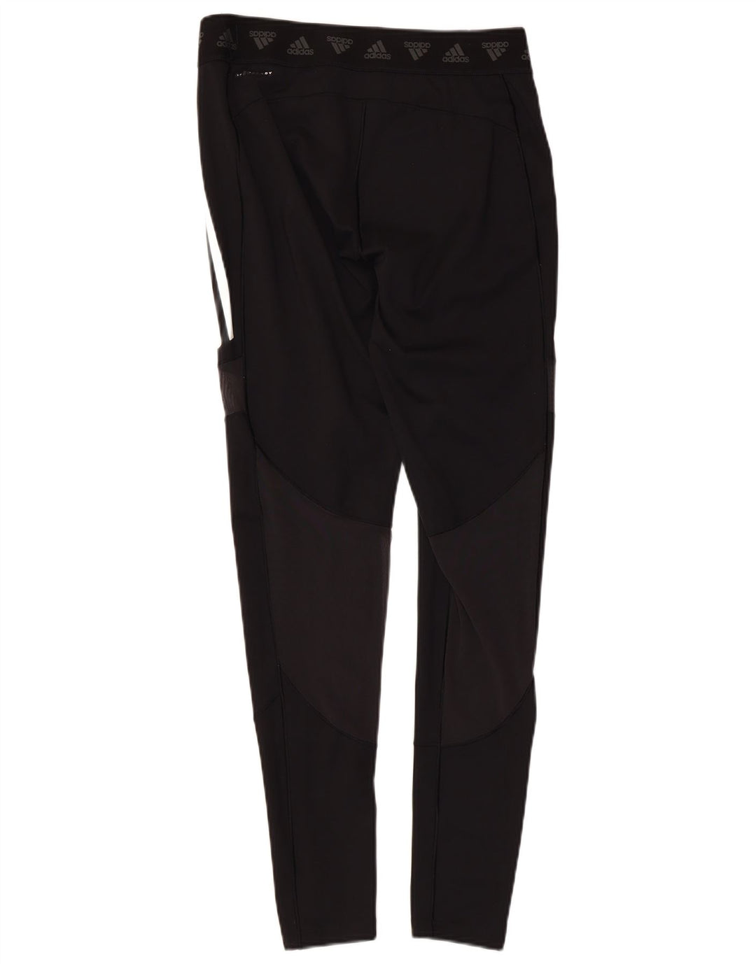 Adidas Womens Leggings UK 16/ 18 Large  Black Polyester