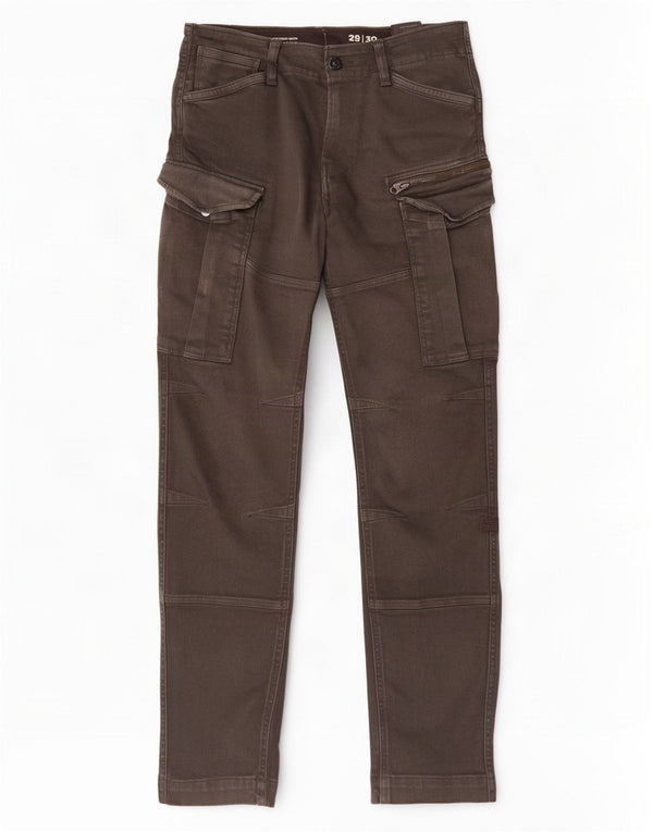 G-Star Mens Cargo Slim Jeans W29 L28 szürke pamut