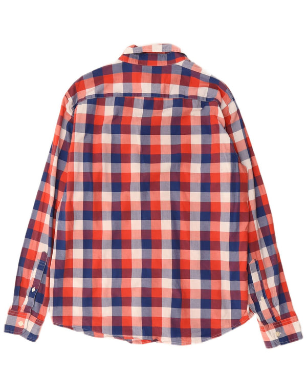 Abercrombie & Fitch Mens Shirt XL Multicoloured Gingham Cotton