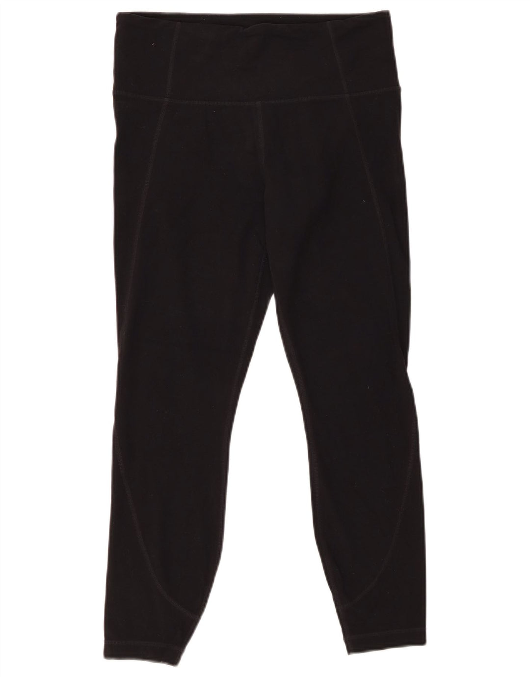 ATHLETA Womens Leggings UK 12 Medium  Black Nylon