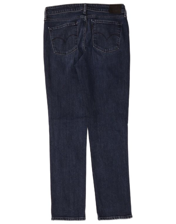 Levi's Dame 712 Slim Jeans W30 L30 Marineblå Bomuld