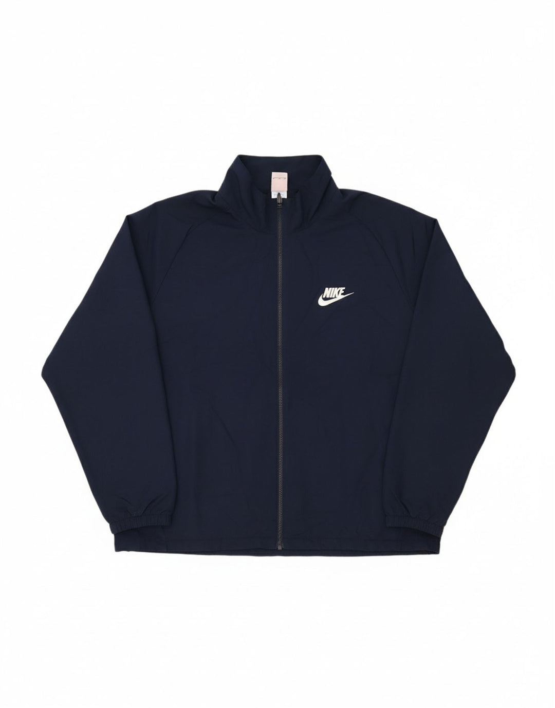 NIKE Mens Rain Jacket UK 44 2XL Navy Blue Polyester