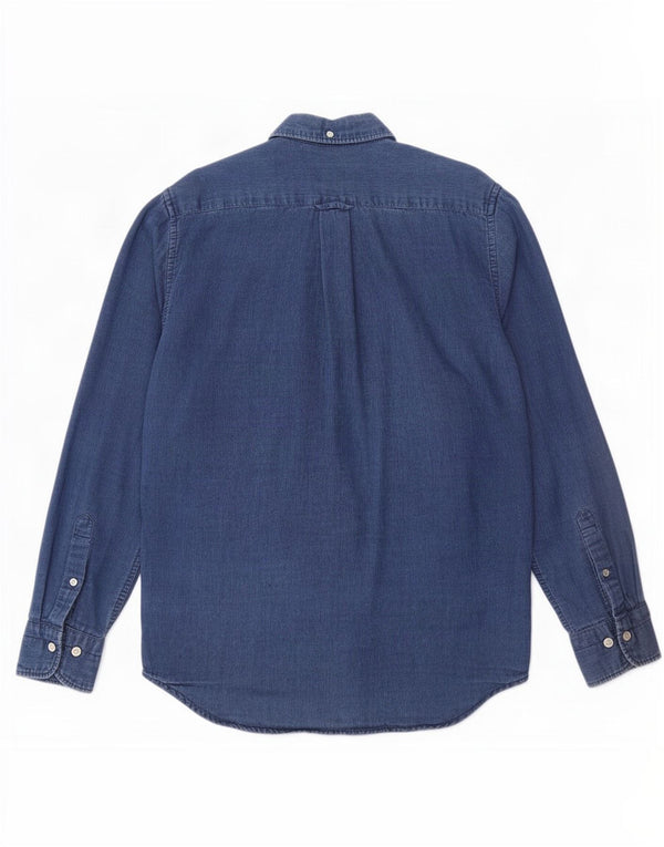Gant Herren Jeanshemd Größe 37/38 15 mittelblaue Baumwolle
