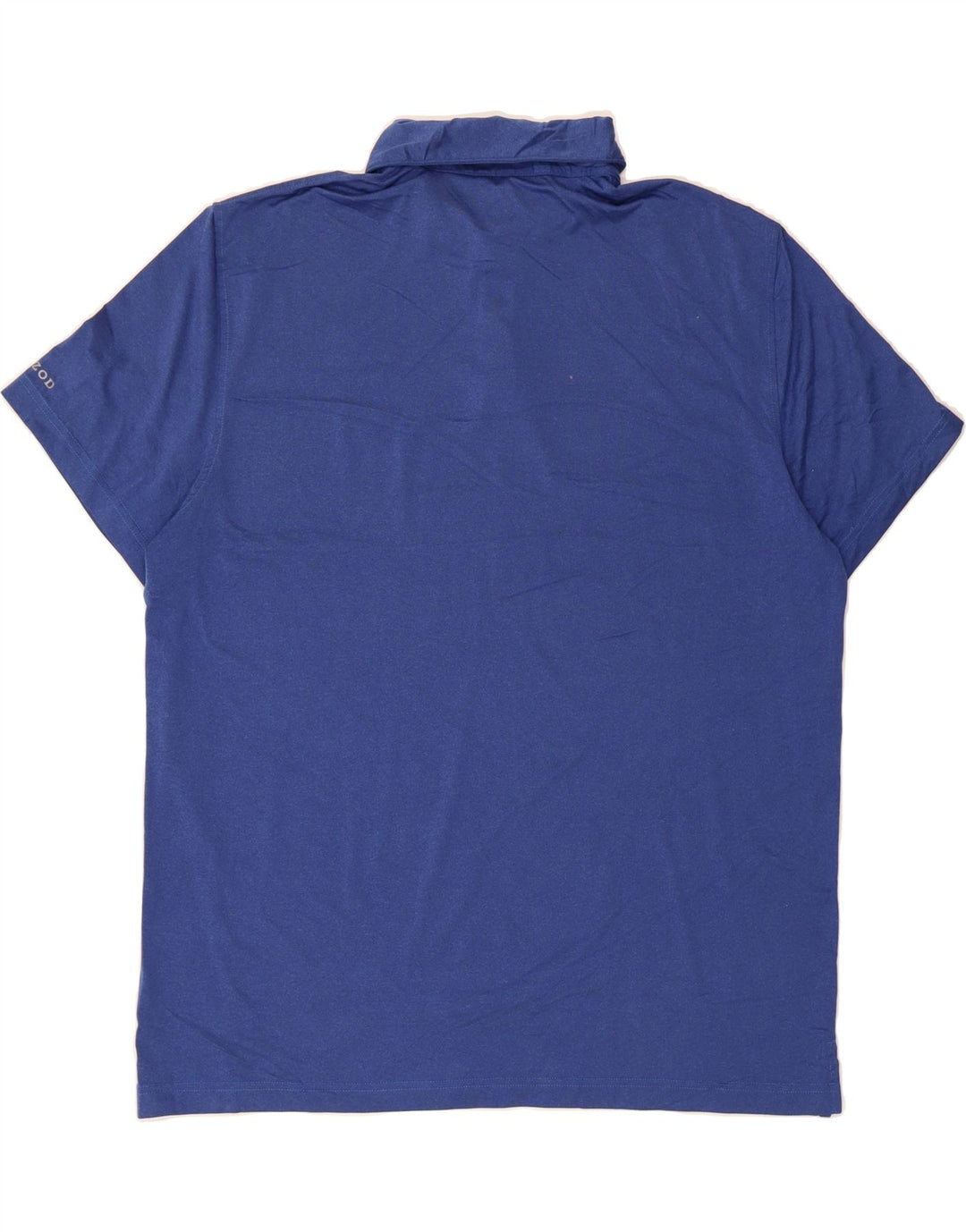 IZOD Mens Polo Shirt XL Blue Polyester Vintage Izod and Second-Hand Izod from Messina Hembry 