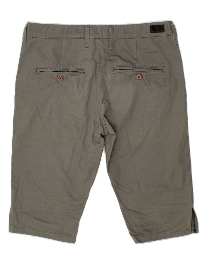 CHEAP MONDAY Mens Chino Shorts W31 Medium Grey Cotton Vintage Cheap Monday and Second-Hand Cheap Monday from Messina Hembry 