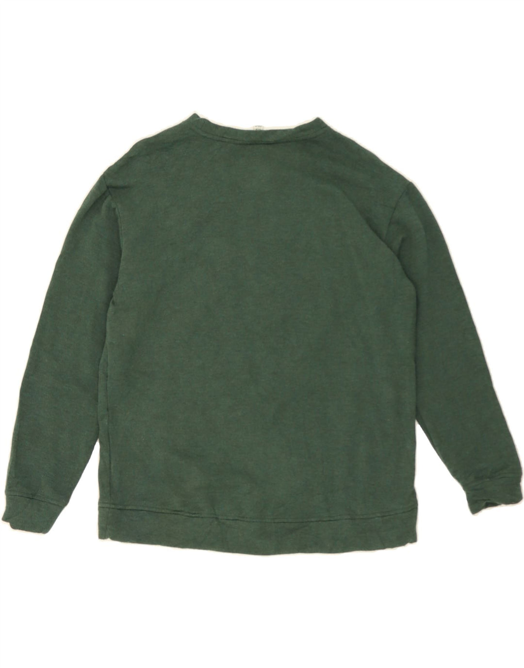 ORVIS Womens Oversized Sweatshirt Jumper UK 10 Small Green Modal Vintage Orvis and Second-Hand Orvis from Messina Hembry 