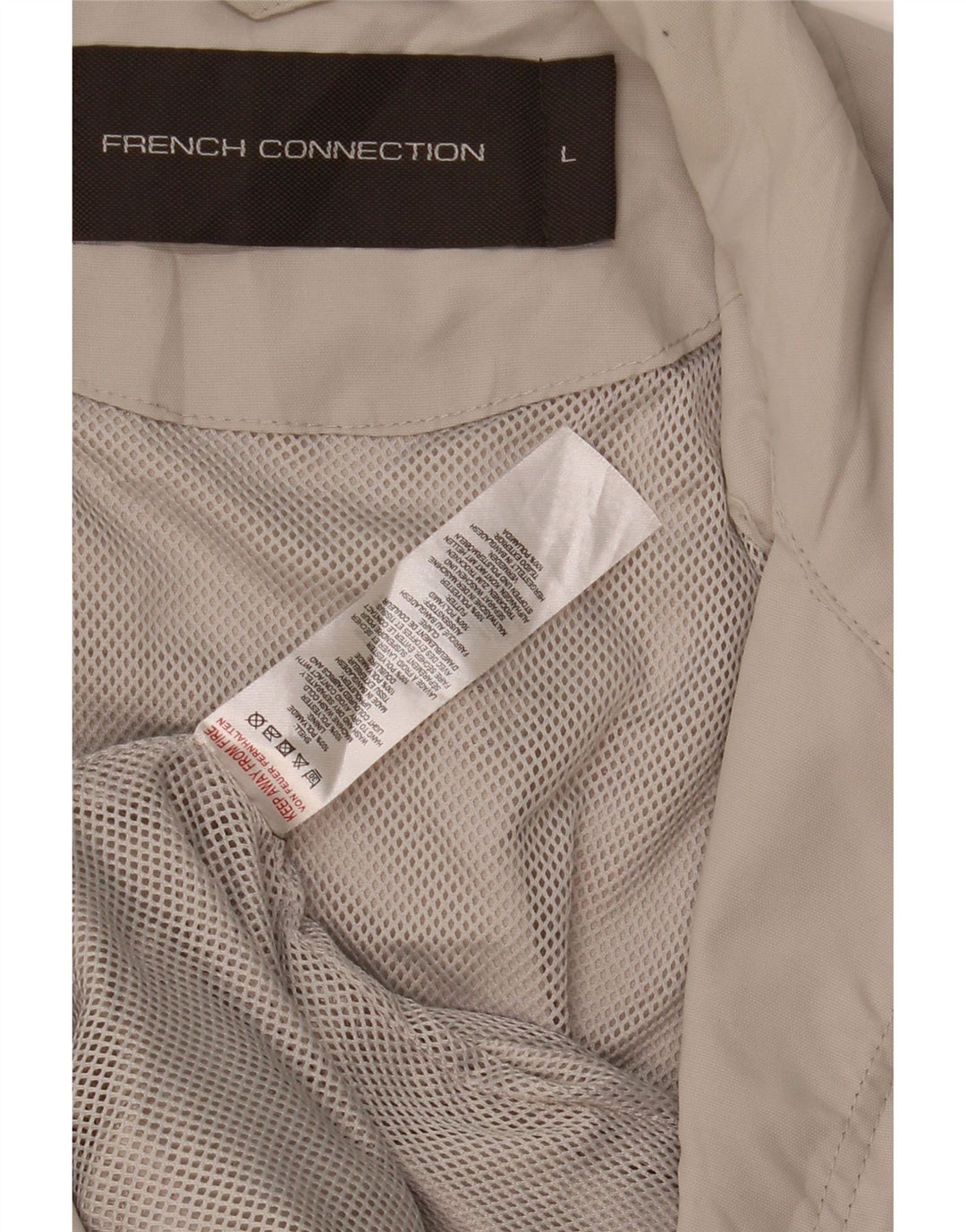 Giacca utility da uomo French Connection UK 40 Large Beige Poliammide
