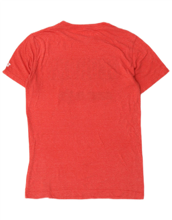 Russell Athletic Herre grafisk T-shirt Top Lille rød polyester