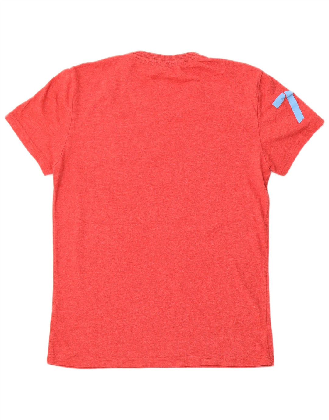 SUPERDRY Mens Graphic T-Shirt Top Medium Red Cotton