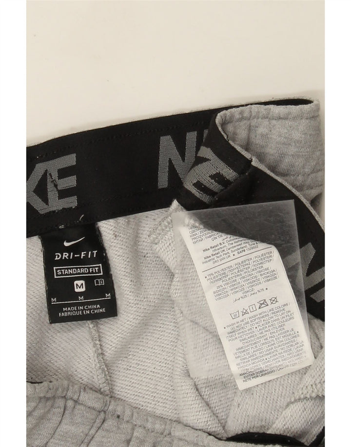 Nike Mens Dri Fit Tracksuit Trousers Joggers Medium Grey Flecked