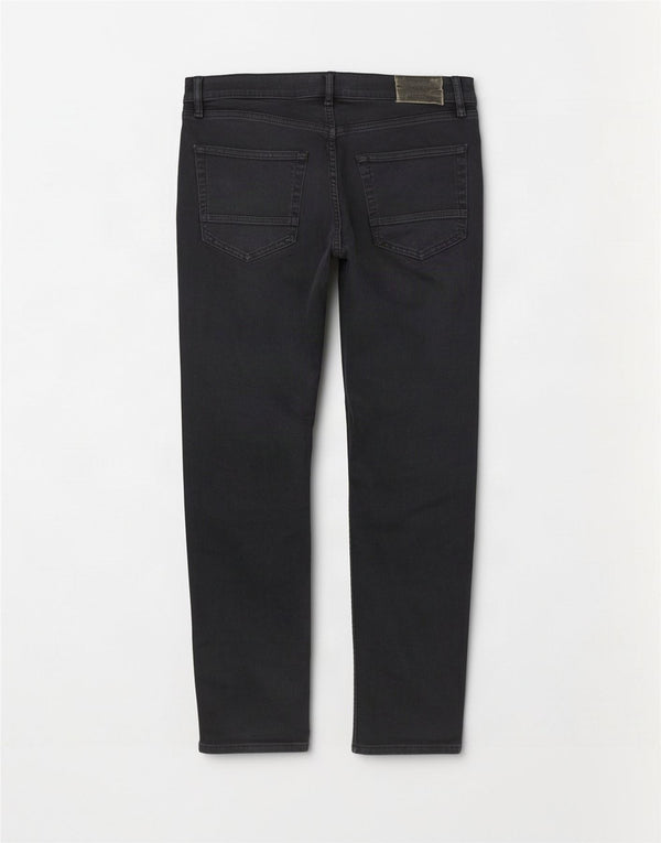 Marks & Spencer Mens Jeans Slim W34 L31 Algodão Preto