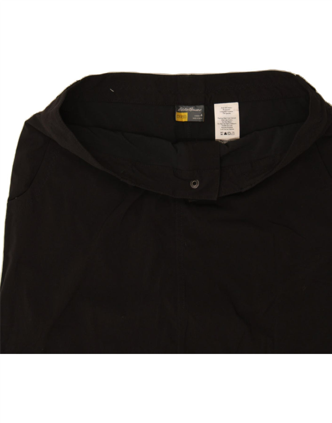 EDDIE BAUER Womens A-Line Skirt US 4 Small W32 Black Nylon Vintage Eddie Bauer and Second-Hand Eddie Bauer from Messina Hembry 