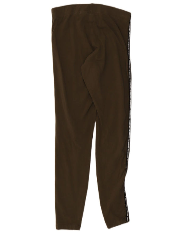 The North Face Kvinders Grafiske Leggings UK 8 Small Khaki Colourblock Bomuld