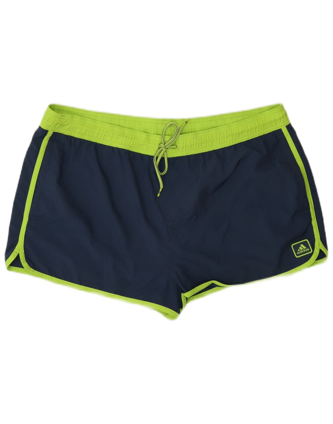 Adidas Mens Sport Shorts Large  Navy Blue Colourblock Polyester